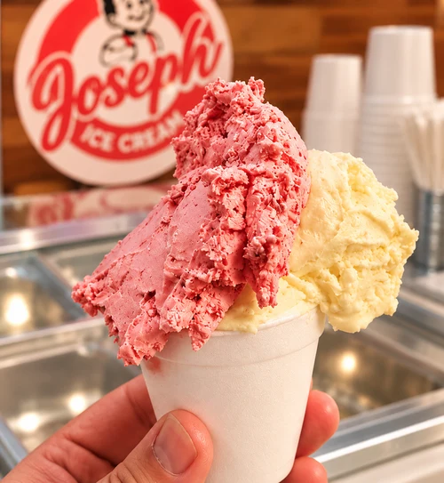 Sorvete artesanal de Frutas Vermelhas Joseph Ice Cream